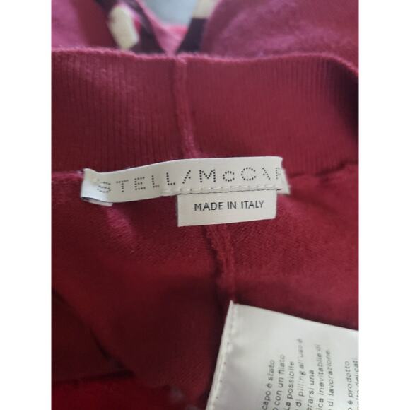 Stella McCartney Wool Harem Cut Joggers Citrus Fruit Appliqués Sz US S IT 40 (V4 - Picture 9 of 10